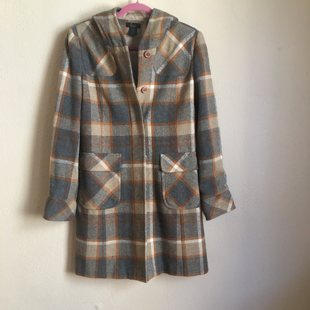 Hooded Pea Coat